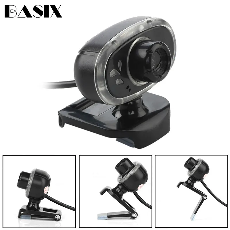 Basix Web Camera HD 12M Pixel Clip-on 360 Degree Rotating USB Camera with Microphone for Android TV PC Computer Webcam
Basix Web Camera HD 12M Pixel Clip-on 360 Degree Rotating USB Camera with Microphone for Android TV PC Computer Webcam