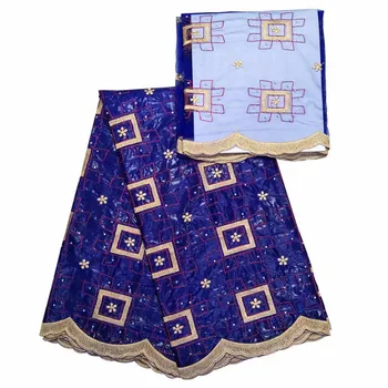 African bazin riche getzner 2019 Nouveau With Stones 5+2yard/lot High Quality Jacquard Brocade Fabric With French Lace headtie
African bazin riche getzner 2019 Nouveau With Stones 5+2yard/lot High Quality Jacquard Brocade Fabric With French Lace headtie