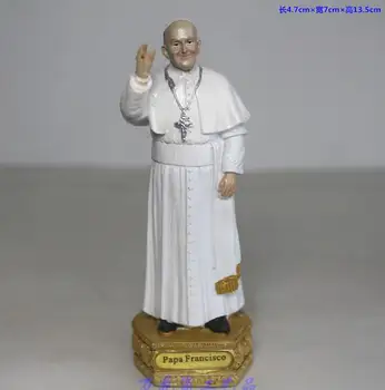 A resin model of the priest of the jesuit priest, Pope Francis I, a Franciscan Catholic
A resin model of the priest of the jesuit priest, Pope Francis I, a Franciscan Catholic
