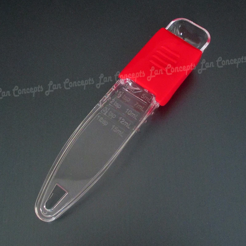 5ml - 15ml Adjustable Quantitative Spoon Kitchen Baking Measure Tools Plastic Measuring Scoop with scales
5ml - 15ml Adjustable Quantitative Spoon Kitchen Baking Measure Tools Plastic Measuring Scoop with scales