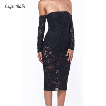Leger Babe Elegant Long Sleeve Lace Bandage Dress Slash Neck Slit High Quality Black Nightclub Party Knee-Length Dresses Women
Leger Babe Elegant Long Sleeve Lace Bandage Dress Slash Neck Slit High Quality Black Nightclub Party Knee-Length Dresses Women