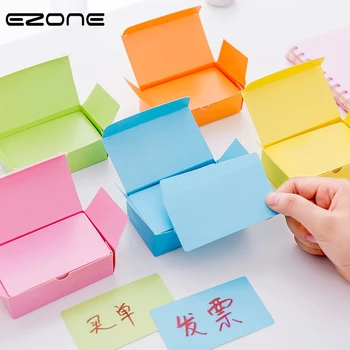 EZONE 100PCS Candy Color Memo Pad Square Sticky Notes Office Metting Memopad DIY Graffiti Paper Card Word Card Message Card
EZONE 100PCS Candy Color Memo Pad Square Sticky Notes Office Metting Memopad DIY Graffiti Paper Card Word Card Message Card