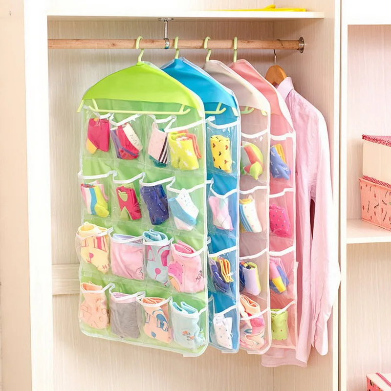 Multifunctional 16 Grid Underwear Bras Socks Ties Shoes Storage Organizer Box Hanging Bags Closet Organizer
Multifunctional 16 Grid Underwear Bras Socks Ties Shoes Storage Organizer Box Hanging Bags Closet Organizer