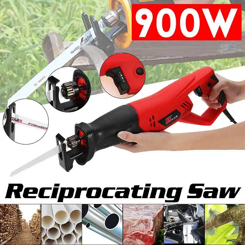 High quality 220V 900W Electric Reciprocating Saw Convert Adapter 2 Wood Metal Plastic Pruning chainsaw Tool
High quality 220V 900W Electric Reciprocating Saw Convert Adapter 2 Wood Metal Plastic Pruning chainsaw Tool