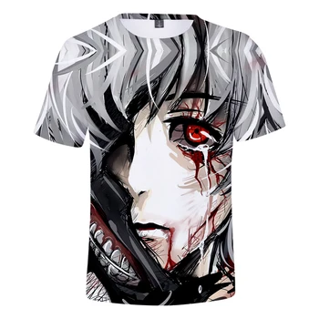 cos summer tokyo ghoul clothes hot short-sleeved casual T-shirt unisex Bottom Shirt couple Lovers parent-child role-playing
cos summer tokyo ghoul clothes hot short-sleeved casual T-shirt unisex Bottom Shirt couple Lovers parent-child role-playing