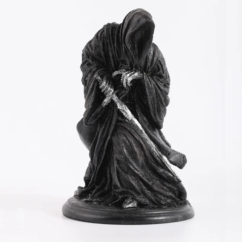 Ringwraith The Lord Of Rings Dark Knight Witch King Black Riders Statue Creative Game Model Decoration Mascot Antique Mascot Kids Gift (5)