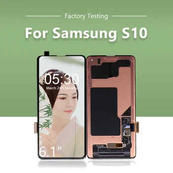 10pcs/lot LCD for SAMSUNG for Galaxy S10 Display Touch Screen Digitizer Assembly S10 G973F G973U G973W Free Shipping by DHL EMS
10pcs/lot LCD for SAMSUNG for Galaxy S10 Display Touch Screen Digitizer Assembly S10 G973F G973U G973W Free Shipping by DHL EMS