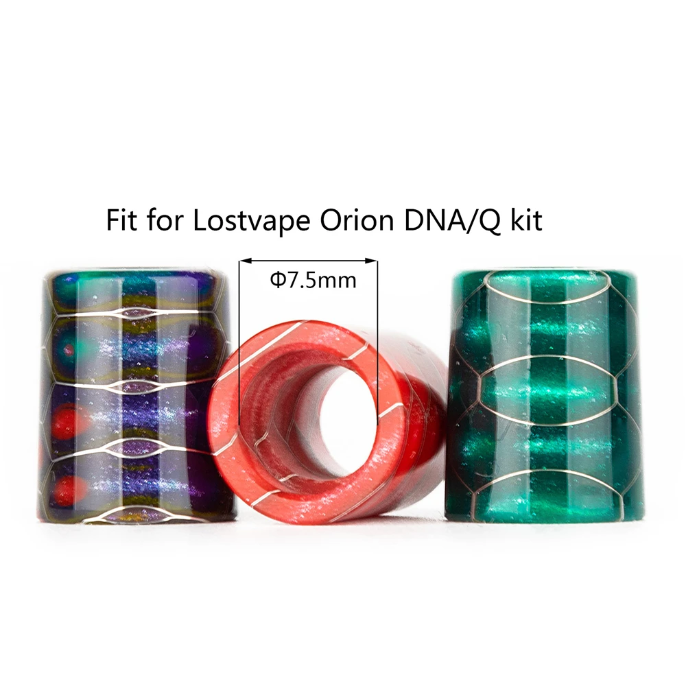 Vapesoon high quality replacement resin drip tip for Lost Vape Orion DNA GO Pod Kit with 7.5mm diamter fast shipping
Vapesoon high quality replacement resin drip tip for Lost Vape Orion DNA GO Pod Kit with 7.5mm diamter fast shipping