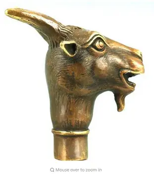 BRASS Pure Copper Old Qing Ming Brass Old Asian Chinese Old BRAAS Hand Carved Collect Sheep Statue Walking Stick Head
BRASS Pure Copper Old Qing Ming Brass Old Asian Chinese Old BRAAS Hand Carved Collect Sheep Statue Walking Stick Head