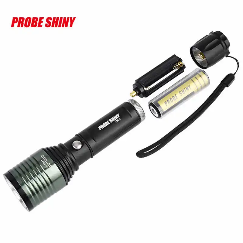 Super Bright Zoomable XML Q5 LED 18650 Flashlight Torch Zoom Lamp Light 3 Mode powerful led flashlight laser pointer #3S25 (5)