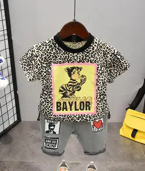 Baby Boys Clothes summer Boys Sets Fashion printed T-shirt+ shorts jeans 2Pieces Fashion New Set 2-6years
Baby Boys Clothes summer Boys Sets Fashion printed T-shirt+ shorts jeans 2Pieces Fashion New Set 2-6years