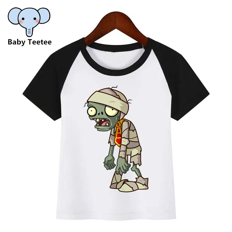 Kids Plants Vs Zombies Cartoon O-Neck T Shirt Tees Summer Tops Children Girl T-Shirt Boy/Girls Clothing
Kids Plants Vs Zombies Cartoon O-Neck T Shirt Tees Summer Tops Children Girl T-Shirt Boy/Girls Clothing
