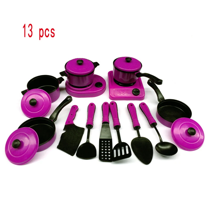 13pcs/set Mini Kids Pretend Simulation Kitchen Toys play Cooking Pot Pan Children Kitchen toys for kids
13pcs/set Mini Kids Pretend Simulation Kitchen Toys play Cooking Pot Pan Children Kitchen toys for kids