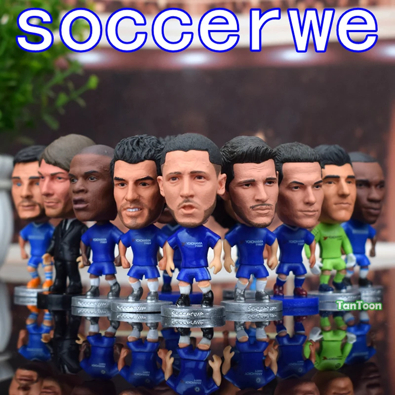 1pcs Drogba Lampard Hazard Kante (Freedom of choice) Football Star 2.5" Resin Dolls Player figurine Action toys
1pcs Drogba Lampard Hazard Kante (Freedom of choice) Football Star 2.5" Resin Dolls Player figurine Action toys