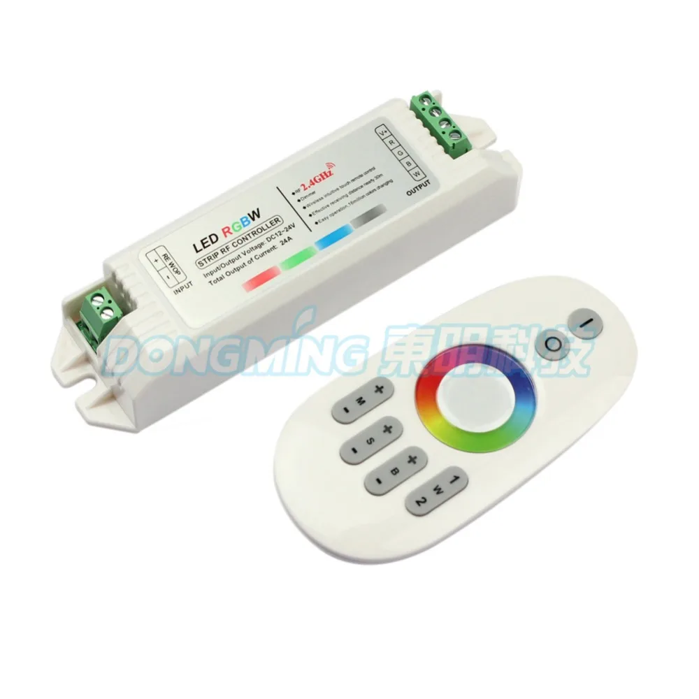 2.4G rf remote controller rgbw controller Touch panel 12V/24V 24A Finger touch ring Remote 432Watt for LED RGBW Strip,5set/lot
2.4G rf remote controller rgbw controller Touch panel 12V/24V 24A Finger touch ring Remote 432Watt for LED RGBW Strip,5set/lot