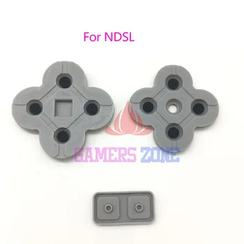 

10Sets For DS Lite Conductive Rubber Button Pad Set Replacement Part For NDSL DSL Silicon Buttons
