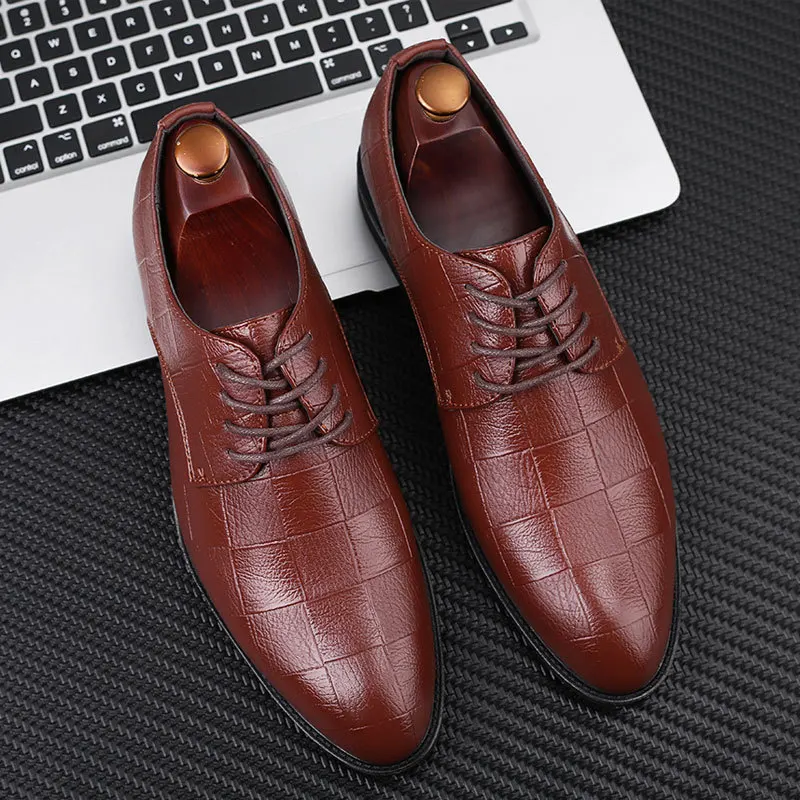 2019 Men genuine leather shoes High Quality Elastic band Fashion design Solid Tenacity Comfortable Men's shoes big sizes
2019 Men genuine leather shoes High Quality Elastic band Fashion design Solid Tenacity Comfortable Men's shoes big sizes