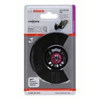 BOSCH 2608661693 second accessories for Multitool ACZ-100-SWB multimaterial serrated
BOSCH 2608661693 second accessories for Multitool ACZ-100-SWB multimaterial serrated