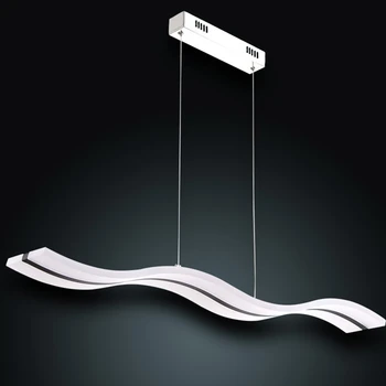 Modern Simple Wave LED Lamp Pendant Lights Hanging Lamps for Kitchen Living Room Luminaire Suspendu Lustre Lampshade Fixtures
Modern Simple Wave LED Lamp Pendant Lights Hanging Lamps for Kitchen Living Room Luminaire Suspendu Lustre Lampshade Fixtures