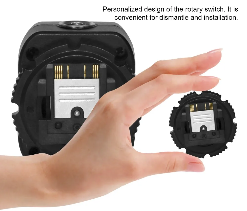 Pixel TF-334 Mi Hot Shoes Adapter For Converting Sony A7 A7S A7SII A7R A7RII A7II Camera for Canon Nikon Yongnuo Flash Speedlite