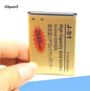 iSkyamS 10pcs/lot 2680mAh JS1 JS-1 Gold Replacement Battery For Blackberry Curve 9310 9315 9320 9220 9720 9230
iSkyamS 10pcs/lot 2680mAh JS1 JS-1 Gold Replacement Battery For Blackberry Curve 9310 9315 9320 9220 9720 9230