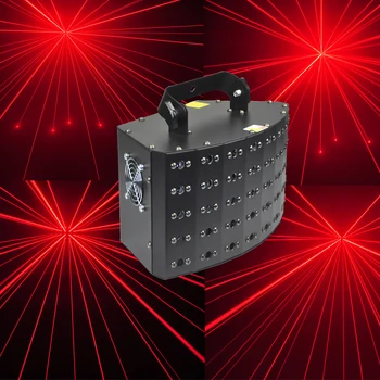 4W 4000mW Red Beams Laser DJ stage lights Array Laser Matrix 50 degrees scanning angles Sound Active, AUTO, DMX512 (41 channels)
4W 4000mW Red Beams Laser DJ stage lights Array Laser Matrix 50 degrees scanning angles Sound Active, AUTO, DMX512 (41 channels)