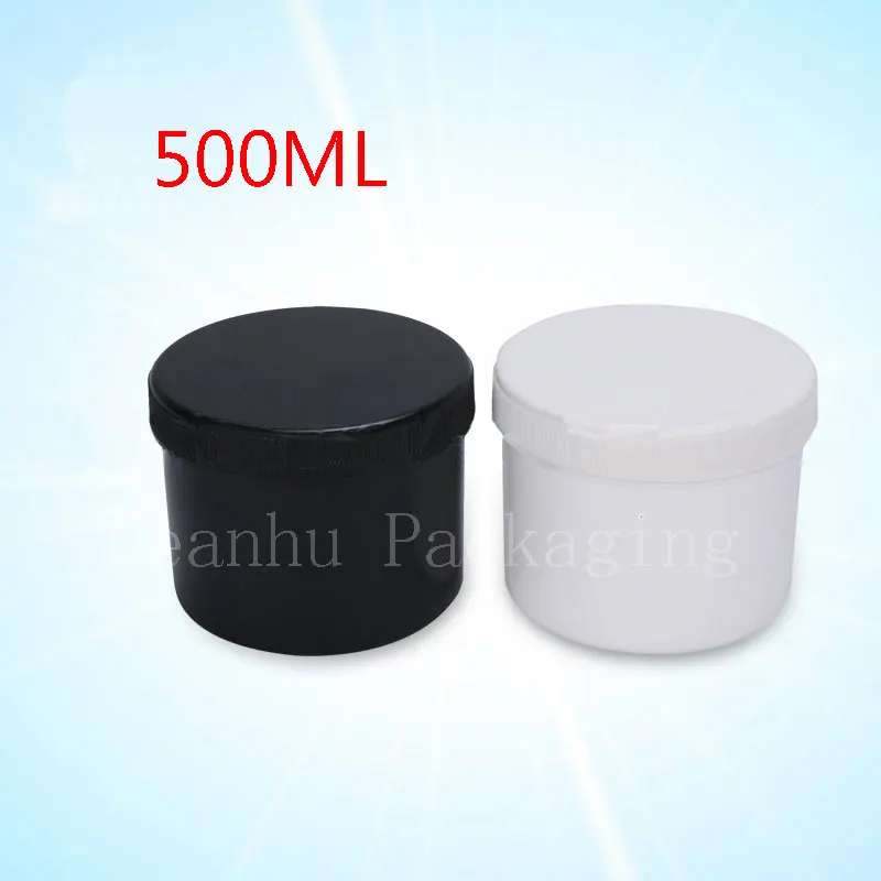 500ML Empty Plastic Containers With Screw Caps , 500G Widemouthed Powder Jars Printing Ink Bottles Big Size Tin Pot 12pc/lot
500ML Empty Plastic Containers With Screw Caps , 500G Widemouthed Powder Jars Printing Ink Bottles Big Size Tin Pot 12pc/lot