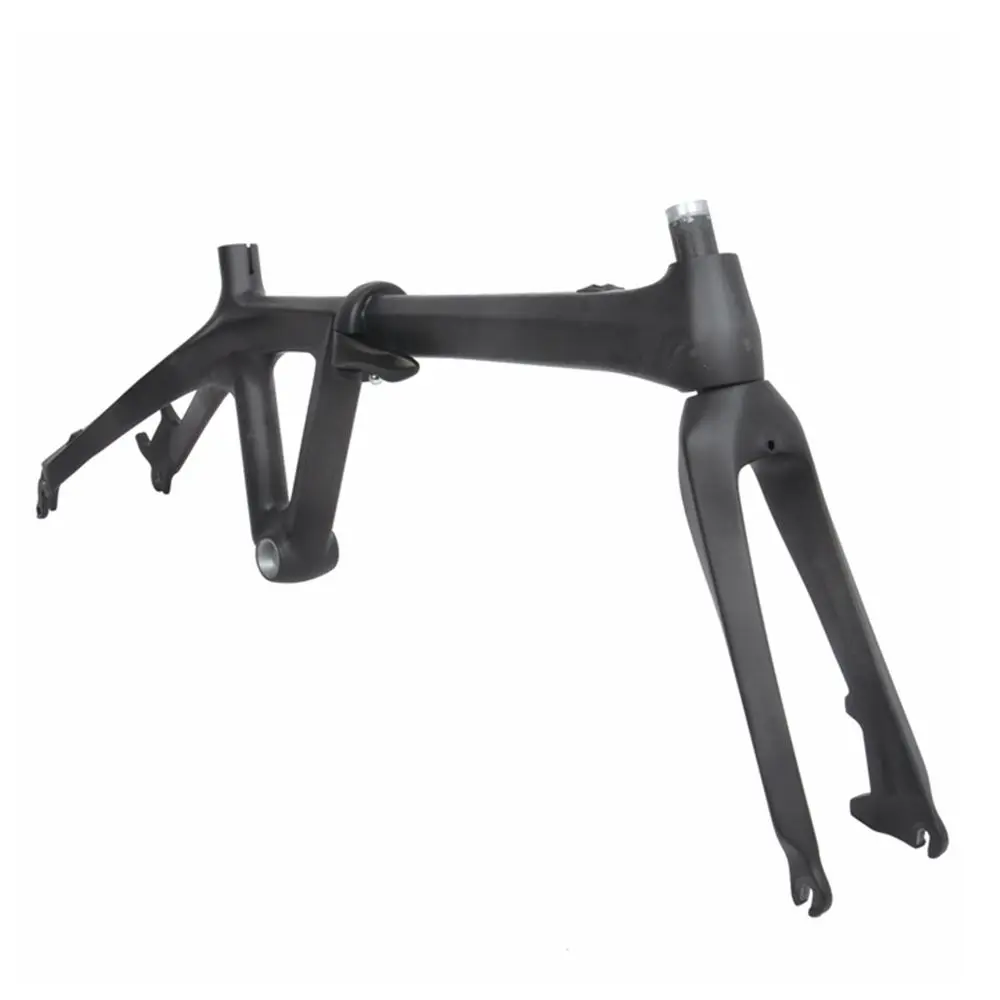 DENGFU carbon folding bike frame UD Matt BSA 20 inch carbon road frameset
DENGFU carbon folding bike frame UD Matt BSA 20 inch carbon road frameset