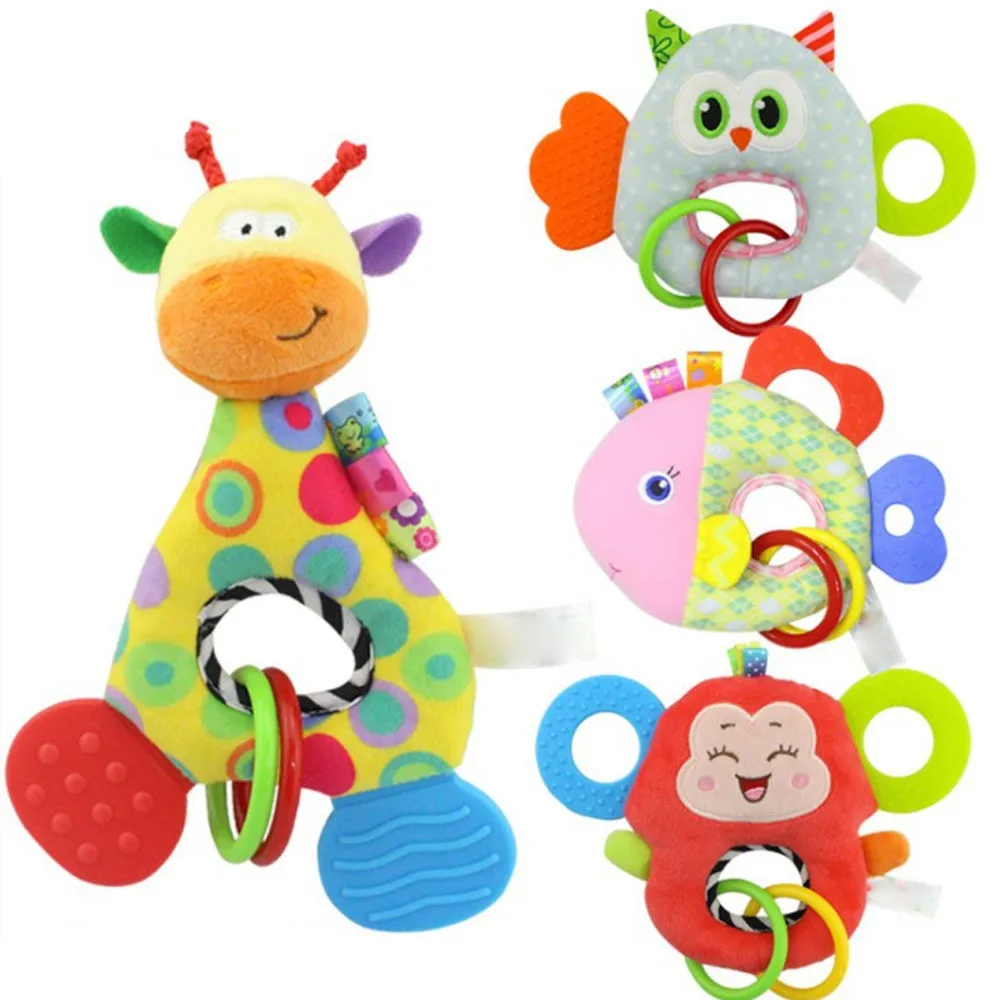 Reborn Baby Infant Animal Soft Rattles Teether Hanging Bell Plush Bebe Toys Fancinating Fantastic Fabulous Flawless
Reborn Baby Infant Animal Soft Rattles Teether Hanging Bell Plush Bebe Toys Fancinating Fantastic Fabulous Flawless