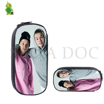 Marcus and Martinus Pencil Bags Cosmetic Cases Kids School Supplies Stationery Storage Bag Boys Girls Makeup Bag
Marcus and Martinus Pencil Bags Cosmetic Cases Kids School Supplies Stationery Storage Bag Boys Girls Makeup Bag