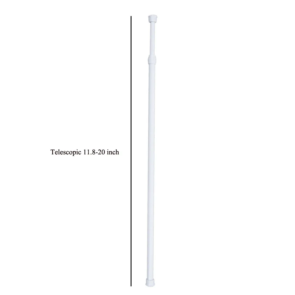 Bathroom Adjustable Curtain Rod Spring Loaded Extendable Telescopic Net Voile Tension Curtain Rail Pole Rod Rods 1pc#3
Bathroom Adjustable Curtain Rod Spring Loaded Extendable Telescopic Net Voile Tension Curtain Rail Pole Rod Rods 1pc#3