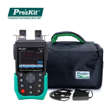 Pro'skit MT-7610 OTDR Optical Time Domain Reflector Optical Fiber Tester Fault Breakpoints LCD Detector With USB Interface
Pro'skit MT-7610 OTDR Optical Time Domain Reflector Optical Fiber Tester Fault Breakpoints LCD Detector With USB Interface