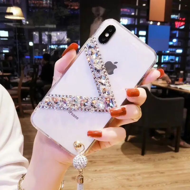ORYKSZ For iphone 7 Case Luxury Transparent Jewelled Phone Silicone TPU Cases For iphone X XS XR XS MAX 6s 8 7 8Plus Back Cover
ORYKSZ For iphone 7 Case Luxury Transparent Jewelled Phone Silicone TPU Cases For iphone X XS XR XS MAX 6s 8 7 8Plus Back Cover