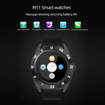 SmartWatch Bluetooth Smartwatch Touch Screen Wrist Watch with Camera Waterproof M11 Smart Watch
SmartWatch Bluetooth Smartwatch Touch Screen Wrist Watch with Camera Waterproof M11 Smart Watch