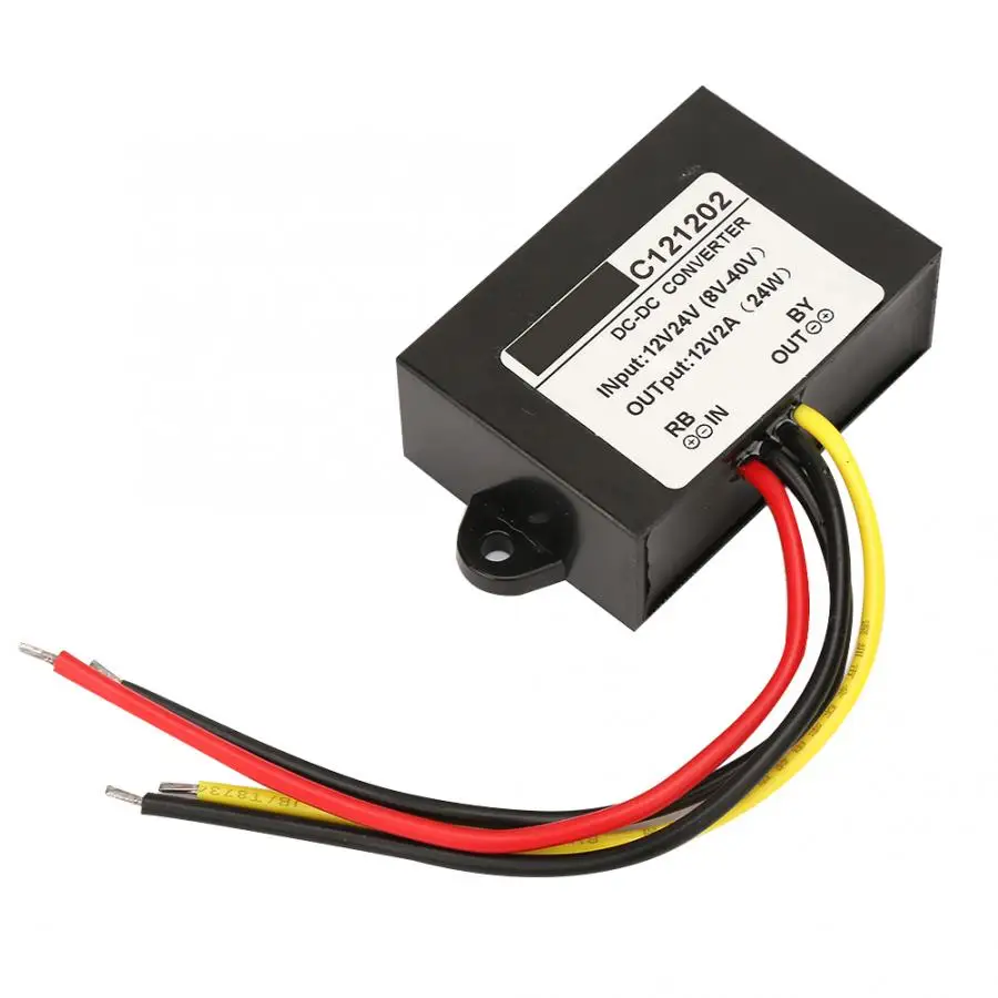 8-40V To 12V Step Up Down Converter Boost Voltage Regulator Module IP68 Waterproof for Car Screen Monitor Camera Water Pump
8-40V To 12V Step Up Down Converter Boost Voltage Regulator Module IP68 Waterproof for Car Screen Monitor Camera Water Pump