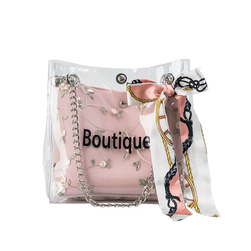 Woman 2019 New Transparent Chain Jelly Shoulder Bucket Handbag Messenger Hand Bag Crossbody Bags Purses And Handbags Bolso Mujer
Woman 2019 New Transparent Chain Jelly Shoulder Bucket Handbag Messenger Hand Bag Crossbody Bags Purses And Handbags Bolso Mujer
