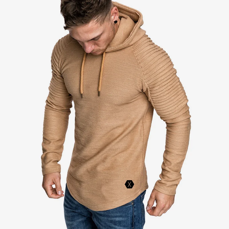 Autumn White Black Sweatshirt Mens Hoodies Solid Long Sleeve Hip Hop Pleated Men Hoody 2019 Fashion Hoodie Male Army Green Khaki
Autumn White Black Sweatshirt Mens Hoodies Solid Long Sleeve Hip Hop Pleated Men Hoody 2019 Fashion Hoodie Male Army Green Khaki