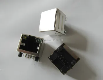 30pcs/lot RJ45 8 pins shielded Modular Network Module 8 P Socket Connector PCB Jack interface adapter with light
30pcs/lot RJ45 8 pins shielded Modular Network Module 8 P Socket Connector PCB Jack interface adapter with light
