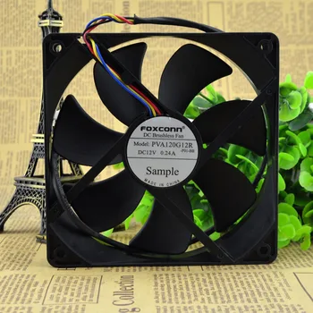 Free Delivery. 12 cm PVA120G12R 12 v 0.24 A four-wire PWM temperature control fan
Free Delivery. 12 cm PVA120G12R 12 v 0.24 A four-wire PWM temperature control fan