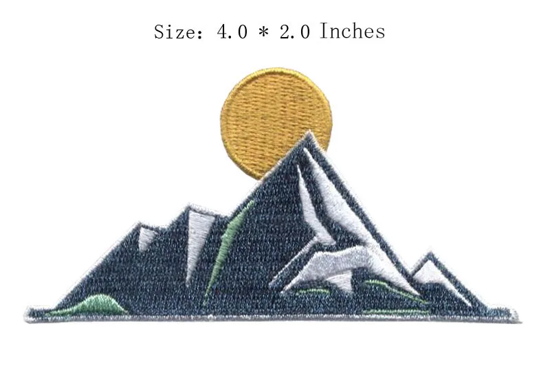 Широкая вышитая нашивка sun and mountain 4,0 дюйма для страны/взросления/солнечного цвета
Широкая вышитая нашивка sun and mountain 4,0 дюйма для страны/взросления/солнечного цвета