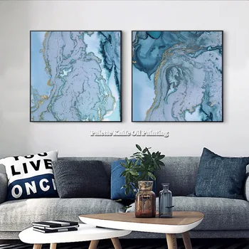 2 Pieces Modern Abstract Gold Blue Print Paintings Wall Art Prints on Canvas Cuadros Decoracion for Living Room Wall Decoracion
2 Pieces Modern Abstract Gold Blue Print Paintings Wall Art Prints on Canvas Cuadros Decoracion for Living Room Wall Decoracion