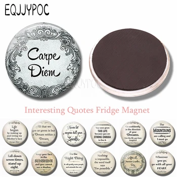 3PCS Carpe Diem (seize the Day) 30 MM Fridge Magnet Inspirational Refrigerator Magnets Sticker Round Glass Kitchen Home Decor
3PCS Carpe Diem (seize the Day) 30 MM Fridge Magnet Inspirational Refrigerator Magnets Sticker Round Glass Kitchen Home Decor
