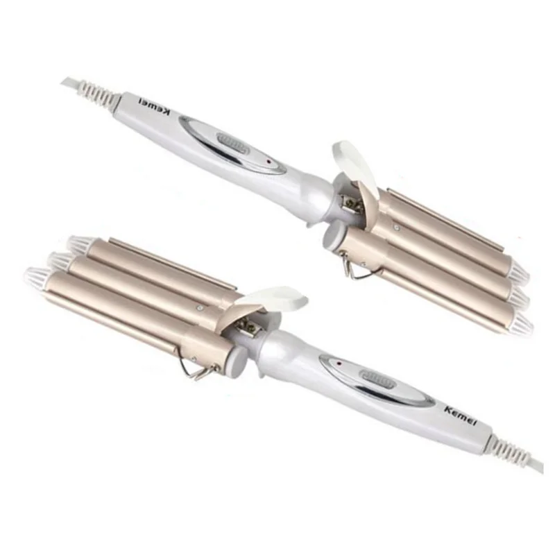 High Quality Professional 110-220V Hair Curling Iron Ceramic Triple Barrel Hair Curler Hair Waver Styling Tools Hair Styler
High Quality Professional 110-220V Hair Curling Iron Ceramic Triple Barrel Hair Curler Hair Waver Styling Tools Hair Styler