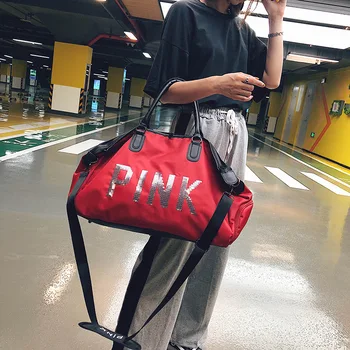 2019 New Oxford Travel Bags Women Letter Sequin Casual Sport Shoulder Bag Solid Red Black Pink Large Fitness Bags Ladies Handbag
2019 New Oxford Travel Bags Women Letter Sequin Casual Sport Shoulder Bag Solid Red Black Pink Large Fitness Bags Ladies Handbag