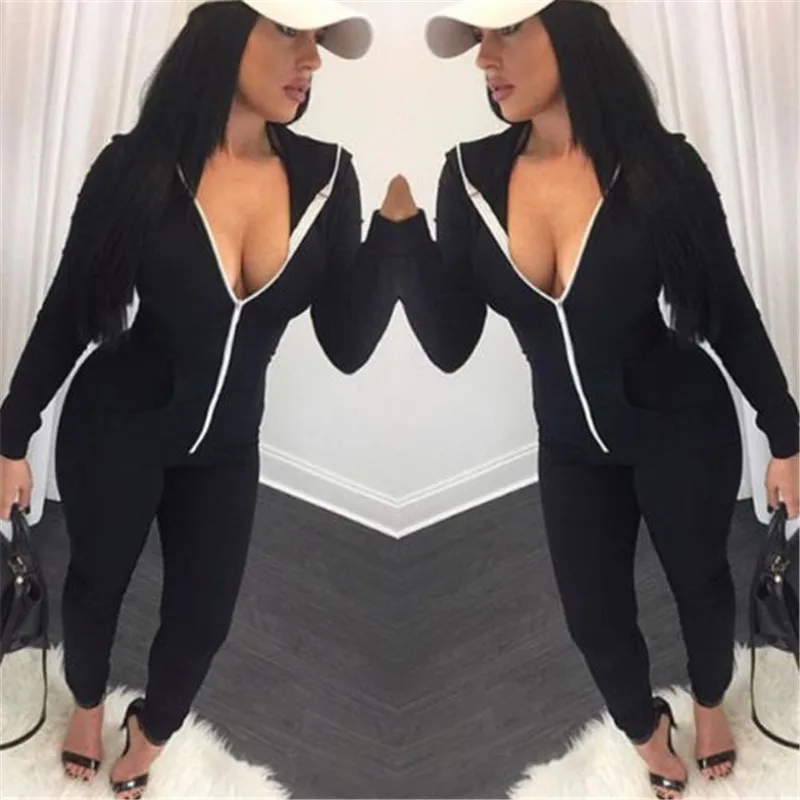 New Fashion Women Jumpsuit Long Sleeve Casual Cotton Playsuit Bandage Autumn Spring Fashion Zipper Hooded Jumpsuits Clothes
New Fashion Women Jumpsuit Long Sleeve Casual Cotton Playsuit Bandage Autumn Spring Fashion Zipper Hooded Jumpsuits Clothes