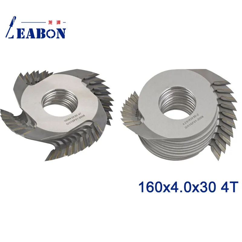 LEABON 160*4.0*30 4T teeth Woodworking Machinery Finger Joint Cutter / Woodworking Tool
LEABON 160*4.0*30 4T teeth Woodworking Machinery Finger Joint Cutter / Woodworking Tool