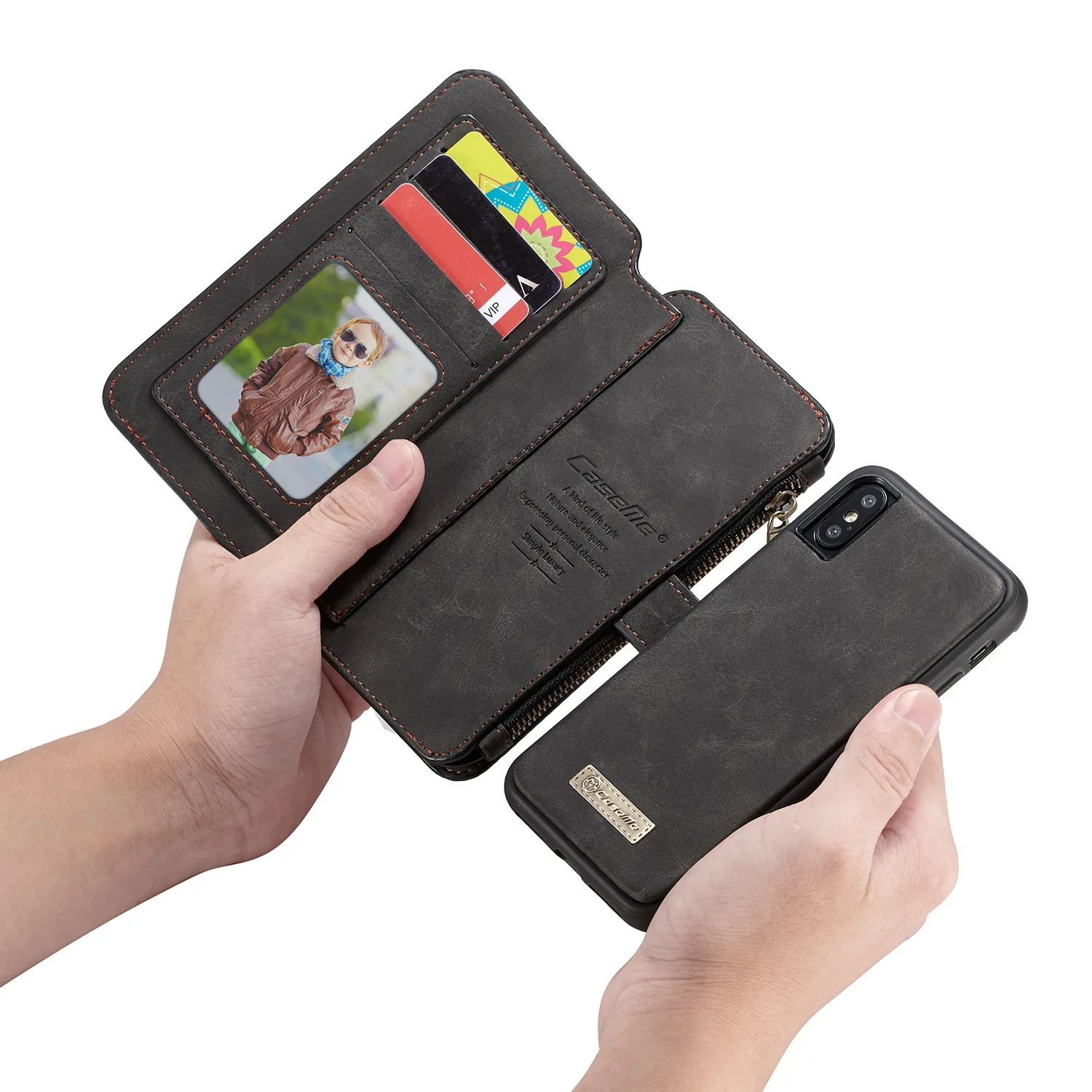 Multi-function Wallet Pluggable Card Zipper Flip Protection Shell For Samsung Note8 Note9 S8 S8Plus S9 S9Plus Mobile Phone Case
Multi-function Wallet Pluggable Card Zipper Flip Protection Shell For Samsung Note8 Note9 S8 S8Plus S9 S9Plus Mobile Phone Case