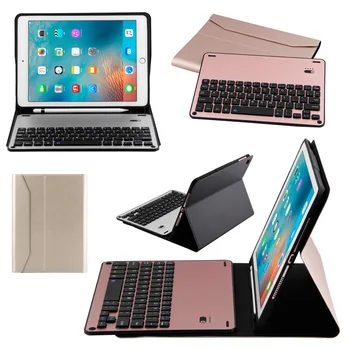 Detachable Wireless Bluetooth Keyboard Stand Metal Leather Smart Cover Funda Pencil Holder Case For iPad 9.7 2018/2017/Air2/Air
Detachable Wireless Bluetooth Keyboard Stand Metal Leather Smart Cover Funda Pencil Holder Case For iPad 9.7 2018/2017/Air2/Air