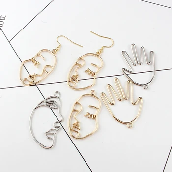 15PCS Face Charms Wire Face Charm Hamsa Hand Pendant Abstract Face Pendant Bracelet Charms Earring Charms Jewelry Supplies
15PCS Face Charms Wire Face Charm Hamsa Hand Pendant Abstract Face Pendant Bracelet Charms Earring Charms Jewelry Supplies