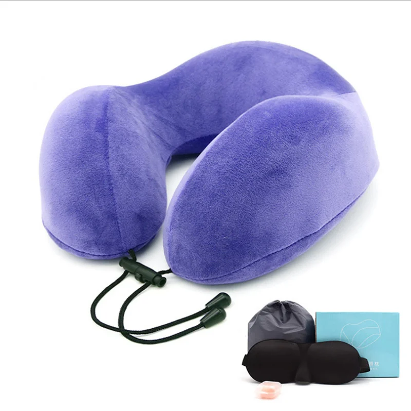 U-Shape Portable Headrest 32x28cm Neck Pillow Memory Foam Filler With Eyemask Earplug Travel Office Car Embrace Cervical Pillow
U-Shape Portable Headrest 32x28cm Neck Pillow Memory Foam Filler With Eyemask Earplug Travel Office Car Embrace Cervical Pillow
